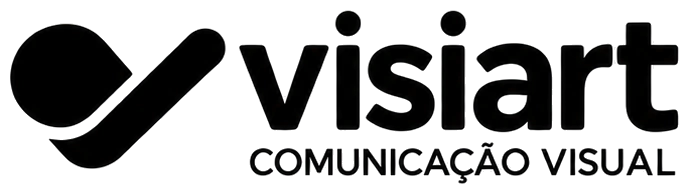 Logotipo Visiart Comunicação Visual